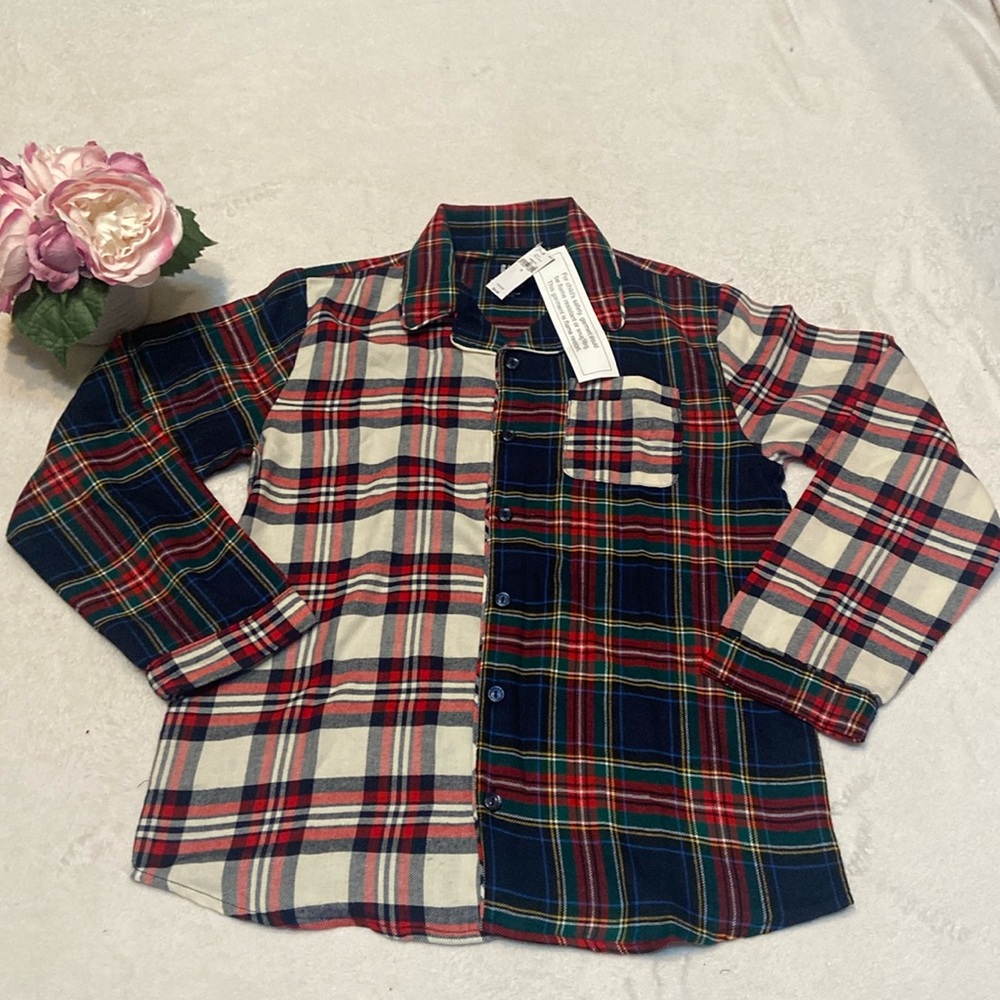 GAP KIDS Size 12 Button Down TOP Only Of A 2 Piece Set NWT